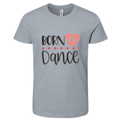Born To Dance Heart Youth Short-Sleeve T-Shirt