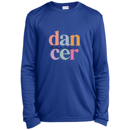 Dancer Youth Long Sleeve Performance Tee