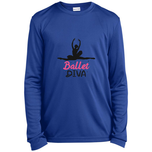 Ballet DIVA Youth Long Sleeve Performance Tee