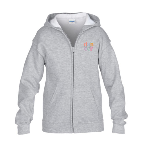 Dancer Youth Heavy Blend Full Zip Hoodie
