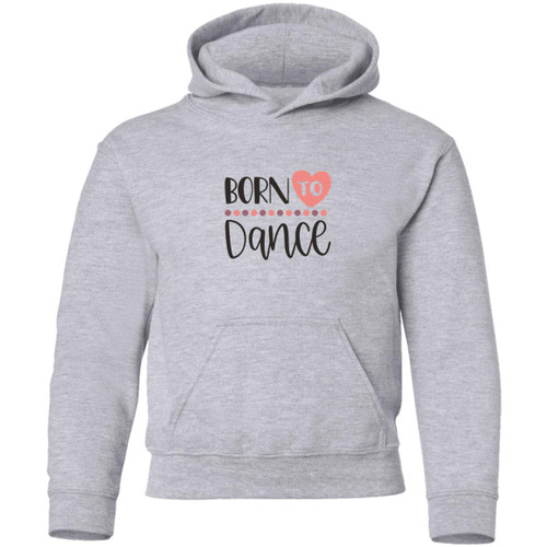 Born To Dance Heart Youth Pullover Hoodie