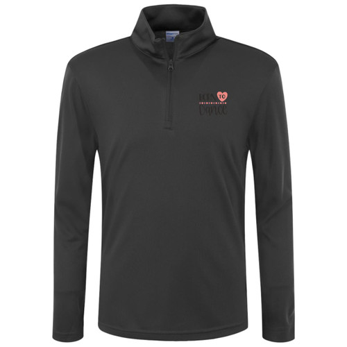 Born To Dance Heart Youth Quarter-Zip Pullover