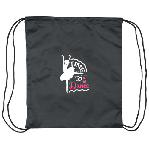 Time To Dance Drawstring Cinch Bag
