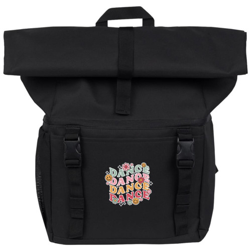 Dance, Dance, Dance white 18-Can Backpack Cooler