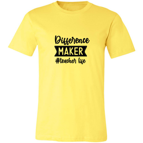 Difference Maker #Teacher Life Short-Sleeve T-Shirt