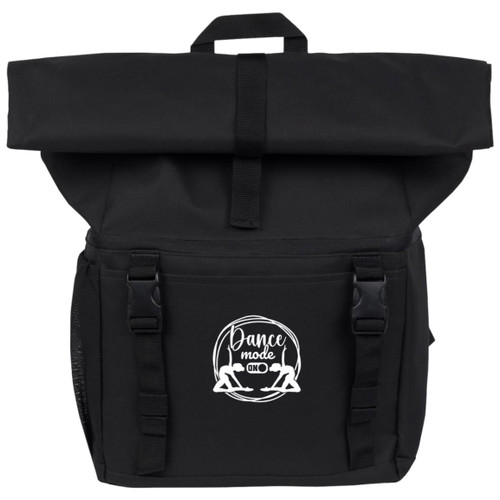 Dance Mode On White 18-Can Backpack Cooler