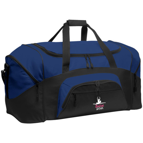 Ballet Diva White Sport Duffel