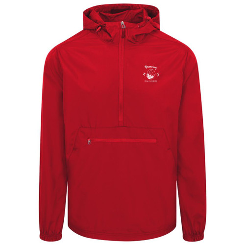 Dreaming in 8 counts white Packable Anorak