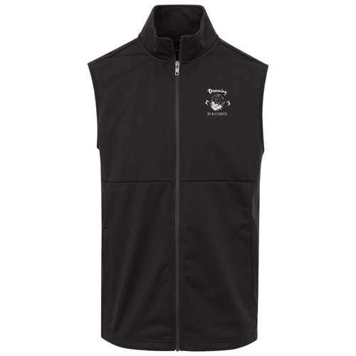 Dreaming in 8 counts white Adult Soft Shell Vest