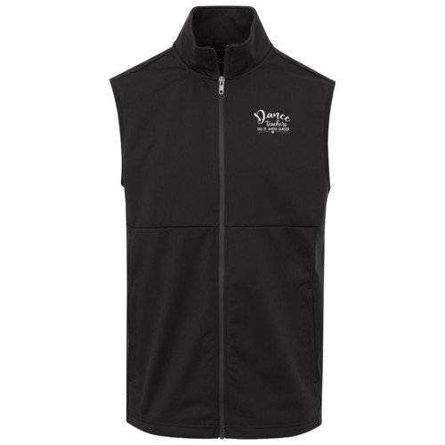 Do it with class white Adult Soft Shell Vest