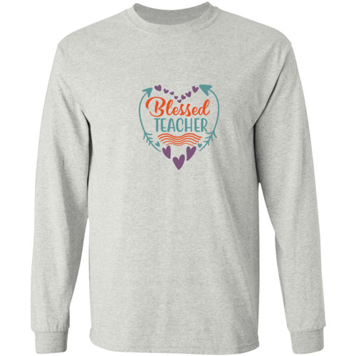 Blessed Teacher Long Sleeve T-Shirt