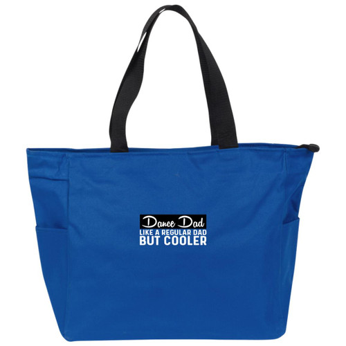 Dnace Dad But Cooler White Essential Zip Tote