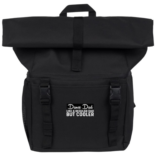 Dnace Dad But Cooler White 18-Can Backpack Cooler