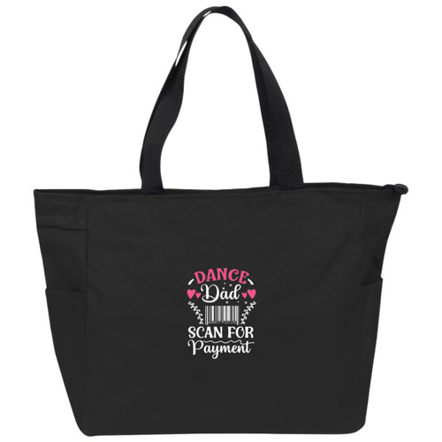 Dance Dad Scan For Payment Essential Zip Tote