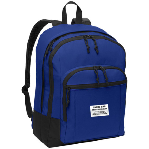 Dance Dad Announcement Basic Backpack