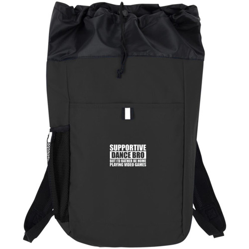 Supportive dance bro white Hybrid Backpack