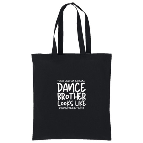 This is what an awesome dance brother looks like white Cotton Tote