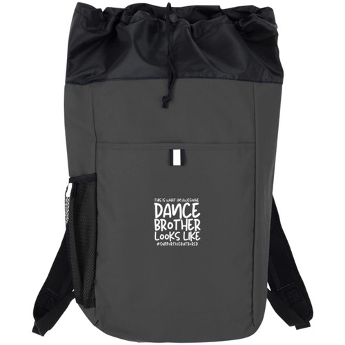 This is what an awesome dance brother looks like white Hybrid Backpack