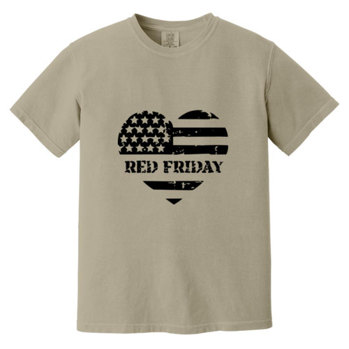 RED Design 5 Heavyweight Garment-Dyed T-Shirt