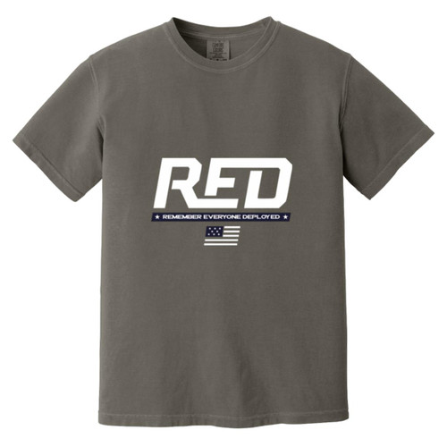 RED Design 2 Heavyweight Garment-Dyed T-Shirt