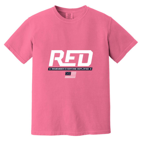 RED Design 2 Heavyweight Garment-Dyed T-Shirt