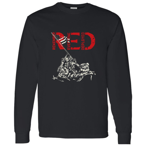 RED Design 9 Long Sleeve T-Shirt