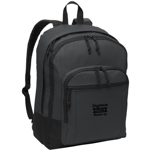 Difference Maker #Teacher Life Basic Backpack