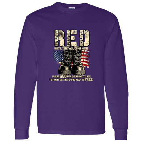 RED Design 1 Long Sleeve T-Shirt