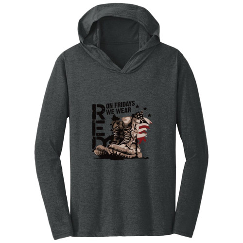 RED Design 10 Hooded Long Sleeve T-shirt