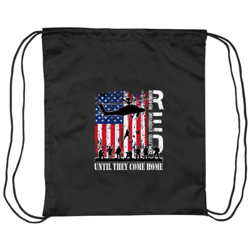 RED Design 7 Drawstring Cinch Bag