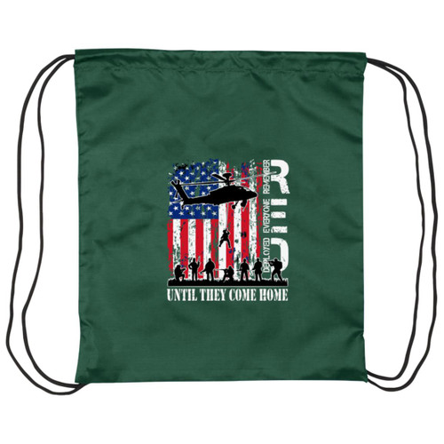 RED Design 7 Drawstring Cinch Bag