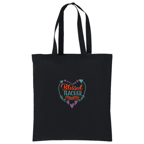 Blessed Teacher Core Cotton Tote