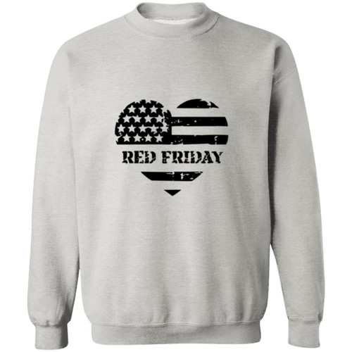 RED Design 5 Crewneck Pullover Sweatshirt