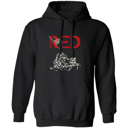 RED Design 9 Pullover Hoodie