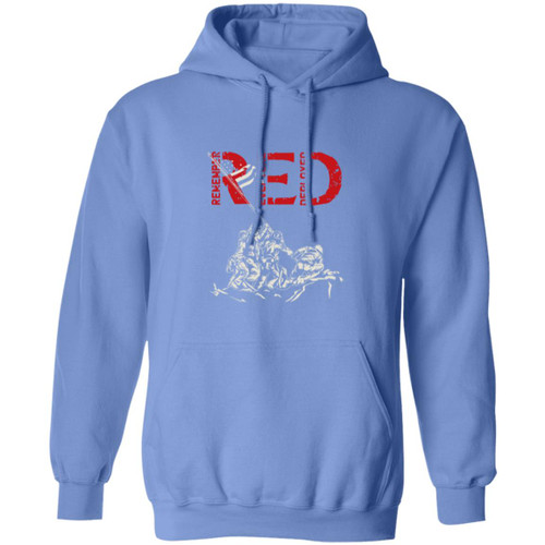 RED Design 9 Pullover Hoodie
