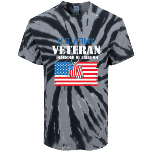 Army Vet Design 3 Tie-Dye Tee