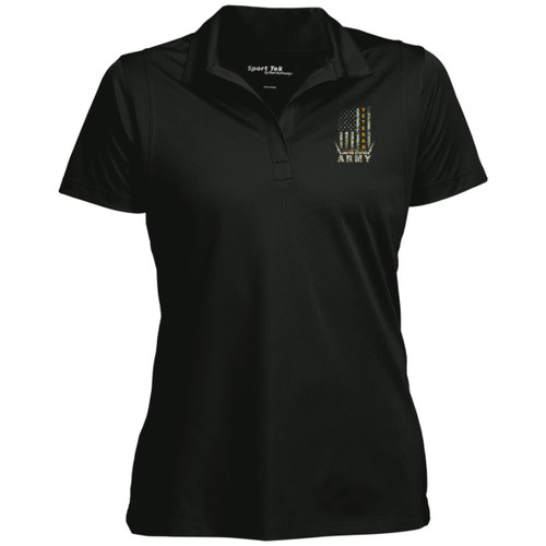 Army Vet Design 1 Womens Performance Polo