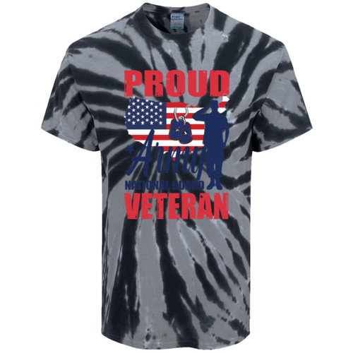 Army National Guard Vet Design 1 Tie-Dye Tee