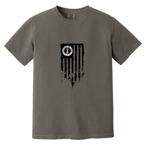 Army National Guard Flag Heavyweight Garment-Dyed T-Shirt