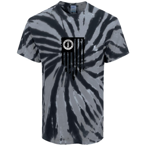Army National Guard Flag Tie-Dye Tee