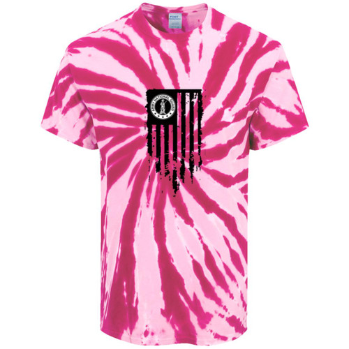 Army National Guard Flag Tie-Dye Tee