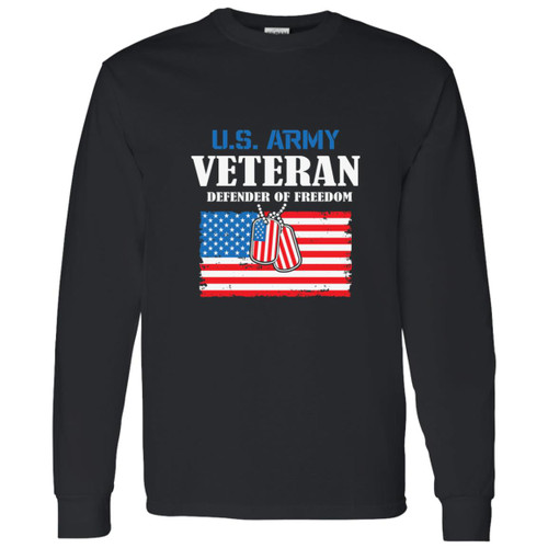 Army Vet Design 3 Long Sleeve T-Shirt