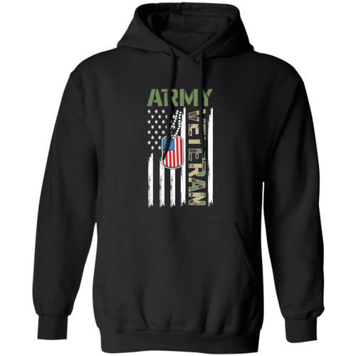  Army Vet Design 4 Pullover Hoodie