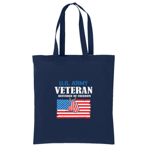 Army Vet Design 3 Cotton Tote