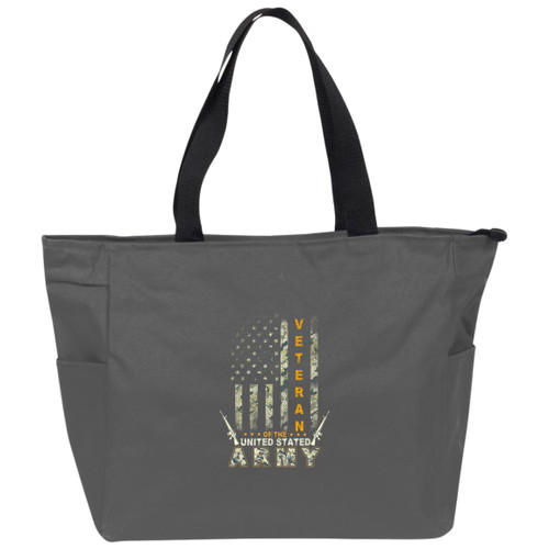 Army Vet Design 1 Essential Zip Tote