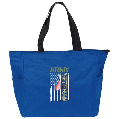  Army Vet Design 4 Essential Zip Tote