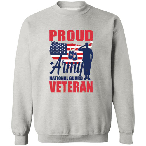Army National Guard Vet Design 1 Crewneck Pullover Sweatshirt