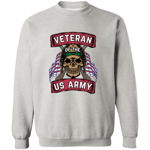 Army Vet Design 5 Crewneck Pullover Sweatshirt