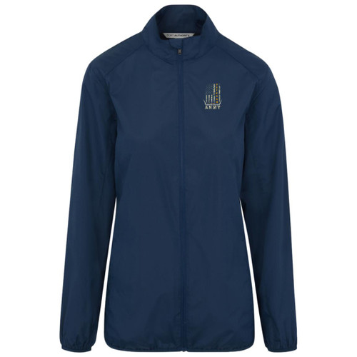 Army Vet Design 1 Womens Zephyr Full-Zip Jacket