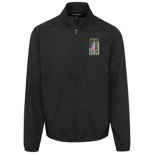  Army Vet Design 4 Mens Zephyr Full-Zip Jacket